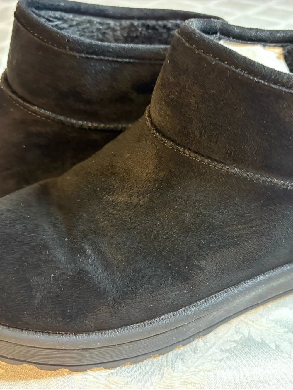 SO Kids Black Suede Boot
